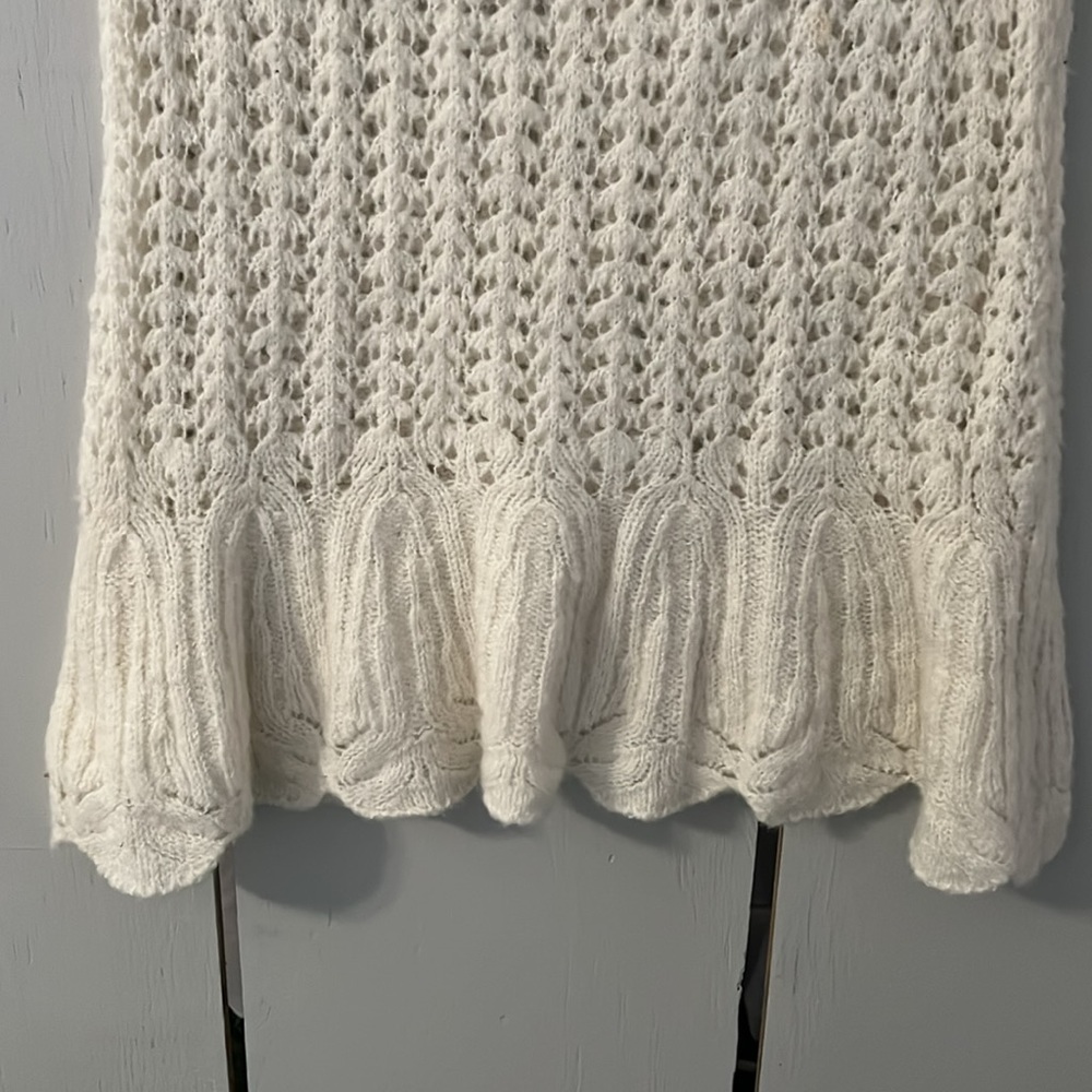 Free People Knitted  Dress Cover up Size L - Picture 5 of 10